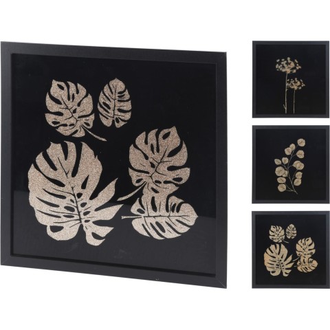 CORNICE 32X32CM DECO FOGLIE 3A